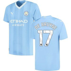 Manchester City F.C. Kevin De Bruyne 2023-24 Home Jersey